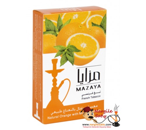 Mazaya Orange with Lemon and Mint 50 Gr